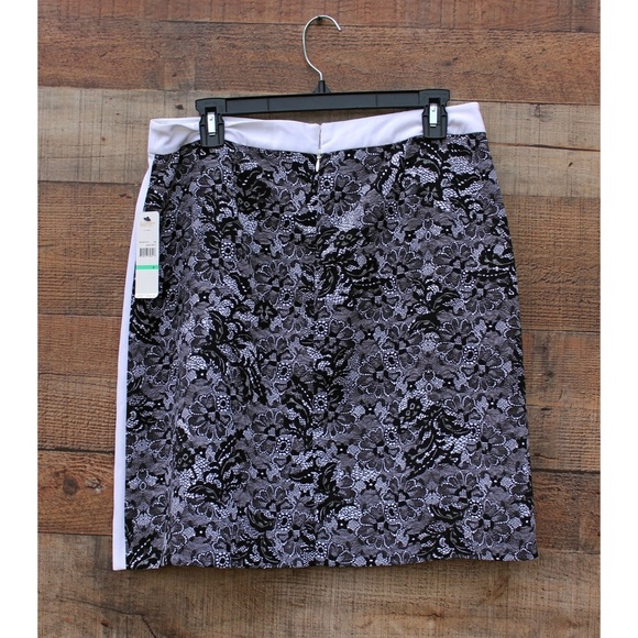 SOLD Laundry by Shelli Segal B&W $149 Size 8 NEW - Picture 2 of 3